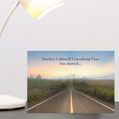 Faire-part Ville moderne Skyline Road Custom Business Moving