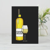 faire-part : vin halftone (Debout devant)