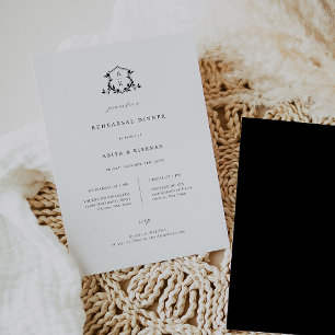 Faire-part Vins intemporels Soirée de répétition de la crête 