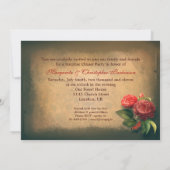 Faire-part vintage pour les 40 ans de mariage (Dos)