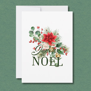 Faire-part Vintage Russe Français Joyeux Noel