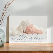 Faire-part Voici Love Photo Naissance