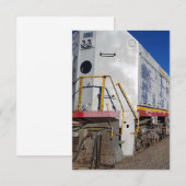 Faire-part Voiture de train 1 (Devant / Derrière)