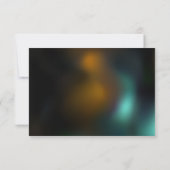 Faire-part Vol de libellule verte lumineuse (Dos)