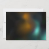Faire-part Vol de libellule verte lumineuse (Dos)