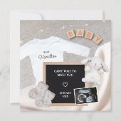 Faire-part Vous ne pouvez pas attendre de vous rencontrer Gro (Devant)