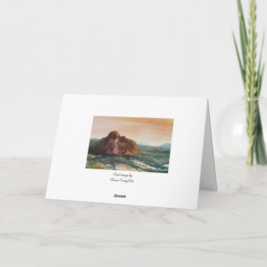 Faire-part Vue Monts Glasshouse (Dos)