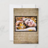 Faire-part w/Photos 3x5 d'obtention du diplôme de (Dos)