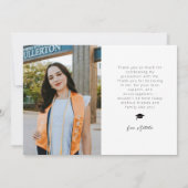 Faire-part Watch Out World Multi Photo Graduation (Dos)