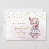 Faire-part We Can Bearly Wait Cute Stuffed Animal Pregnancy (Devant)