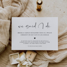 We Said I Do Wedding