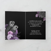 Faire-part Wedding de Gothic Owls (Intérieur)