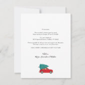 Faire-part We've Moved Christmas Holiday Moving (Dos)