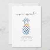 Faire-part Weve Moved Pineapple Changement d'adresse Déplacem (Devant)