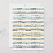 Faire-part Wild One Baby shower Invitation (Dos)