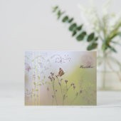 Faire-part Y'a de l'amour dans l'air ! Carte postale (Debout devant)