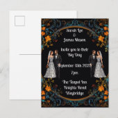 Faire-parts de mariage personnalisés et invitation (Devant / Derrière)