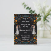 Faire-parts de mariage personnalisés et invitation (Debout devant)