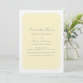 Faire parvenir une invitation de mariage chic et é (Debout devant)