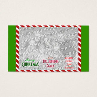 Faire personnelle Joyeux Noël Photo de famille