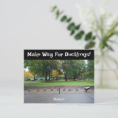 Faire place à la carte postale (Debout devant)