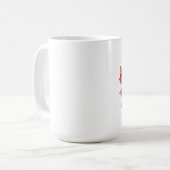 "Faire place au changement" Maple Leaf Mug Automne (Devant gauche)
