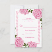 Faire Réponse pour Bouquets d'Angle Rose (Dos)