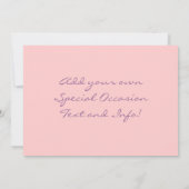 Faire Roses Avec Gems Invitations (Dos)