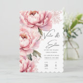 Faire rougir invitation  (Debout devant)