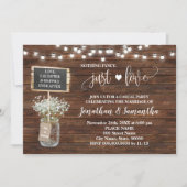 Faire Simple Juste Mariage Intime Invitation Occid (Devant)