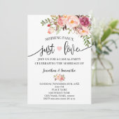 Faire simple Rose Juste de l'amour Invitation de f (Debout devant)