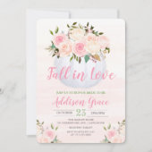 Faire tomber dans l'amour Invitation de Fête de Ma (Devant)