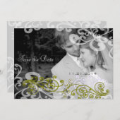 Faire tourbillonner votre invitation de mariage ph (Devant / Derrière)