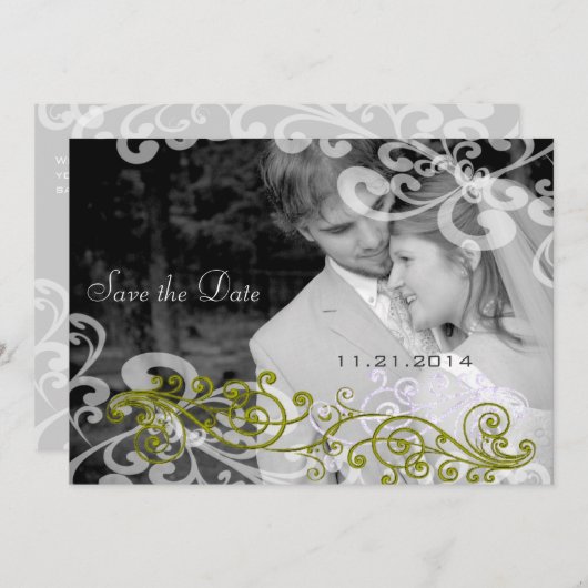 Faire Tourner Votre Invitation de Mariage avec Pho (Devant / Derrière)