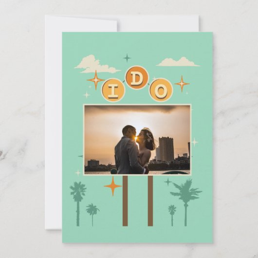 Faire un BBQ Cartes d'invitation de fiançailles ré (Dos)