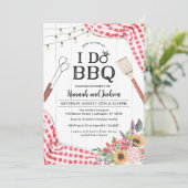 Faire un BBQ Invitation pour couples Shower avec d (Debout devant)