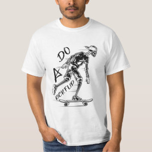 faire un kickflip : t-shirt classique