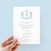 Faire un nœud côtier Invitation de fête de mariage