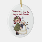 Faire un ornement d'amies de neige Keepsaké (Droite)