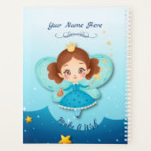 Faire Un Planneur De Calendriers Annuels Fée Bleu  (Dos)