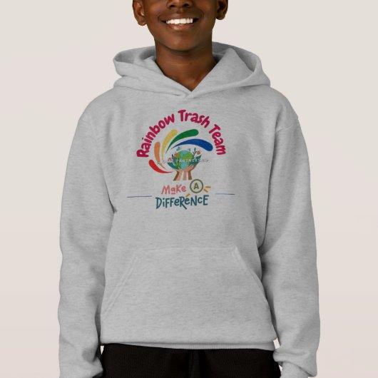 Faire une différence Sweat - shirt à capuche pour  (Devant)