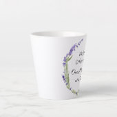 Faire une différence Un instant Latte Mug (Devant)