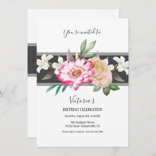 Faire une invitation de déclaration (Devant / Derrière)