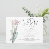 Faire une invitation de mariage avec un code QR ph (Debout devant)