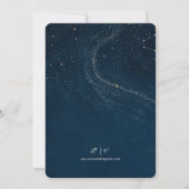 Faire voile Invitation de mariage Mer-Ciel (Dos)