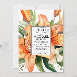 Faire voir au verso Carte de mariage tout-en-un Ti