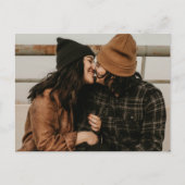 Fairepart de mariage simple photo budget (Devant)