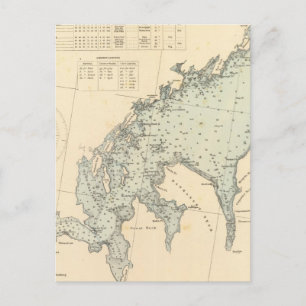 Fairfield County Connecticut, Long Island NY Briefkaart