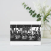 Fairground Dodgem Bumper Car Post Card Briefkaart (Staand voorkant)