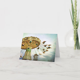 Fairground Swing Card Kaart